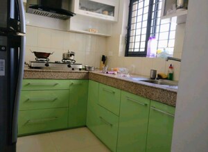 Kitchen in 2 BHK Builder Floor at Vatika INXT Floors, Sector 82 – for Rent