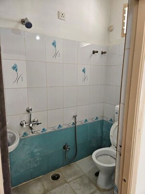 Bathroom in 3 BHK Apartment at Chanda Nagar – for Rent