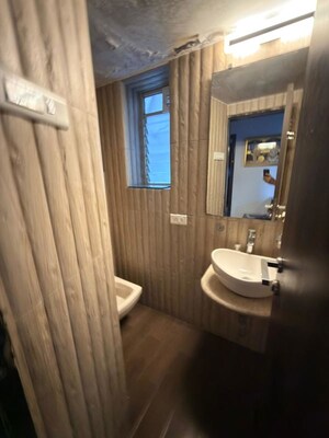 Bathroom in 3 BHK Apartment at Vimla Mahal, Peddar Road – for Rent