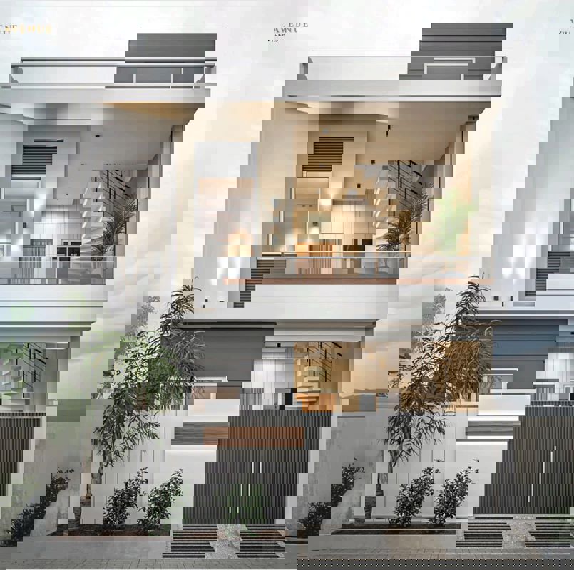 3.5 BHK + Study Room 2082 Sq.Ft. Villa in Kalpana Eco World