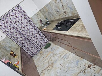 Kitchen in 1 BHK Apartment at Rosa Gardenia, Ghodbunder Road – for Rent