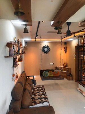 Living Room in 3 BHK Apartment at Hubtown Seasons, Chembur – for Rent