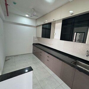 Kitchen in 3 BHK Apartment at Mantra Mirari, Pune East – for Rent