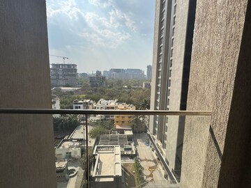 Balcony in 3 BHK Apartment at Mantra Mirari, Pune East – for Rent