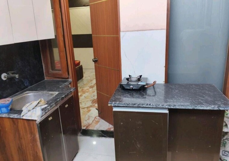 Kitchen, sector 20 1 RK 496 Sq.Ft. Builder Floor In Sector 20 Noida 10049456