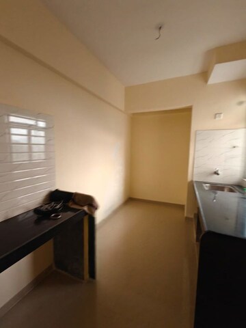 Kitchen in 1 BHK Apartment at Ram Pushpanjali Residency, Owale – for Rent