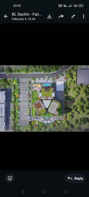 Master Plan in 3 BHK Apartment at Krishna Fairmont, Wakad – for Sale
