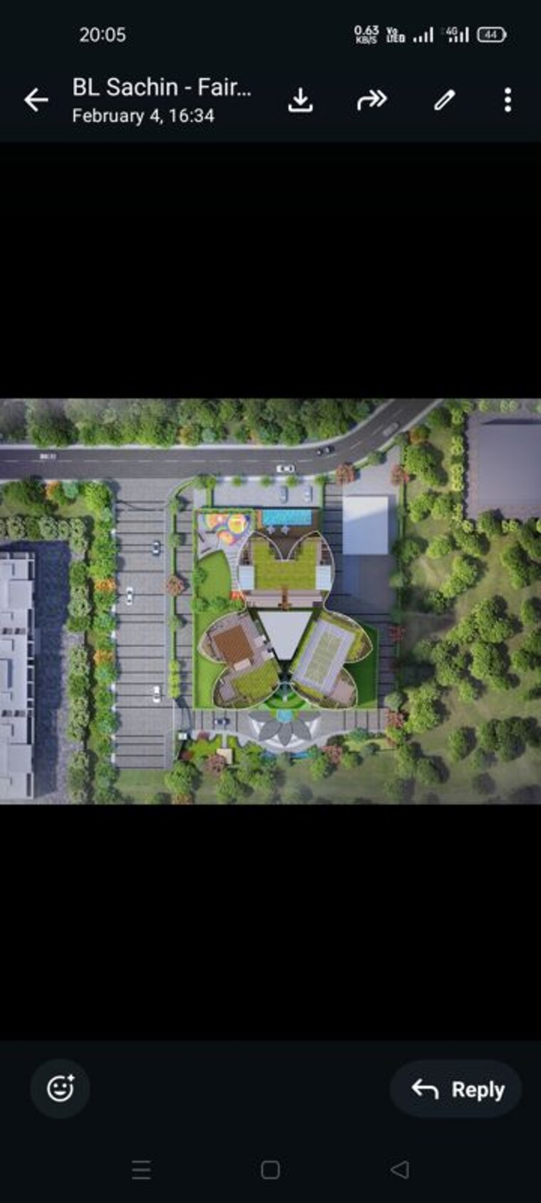 Master Plan, wakad 3 Bedroom 1066 Sq.Ft. Apartment In Wakad Pune 10049533