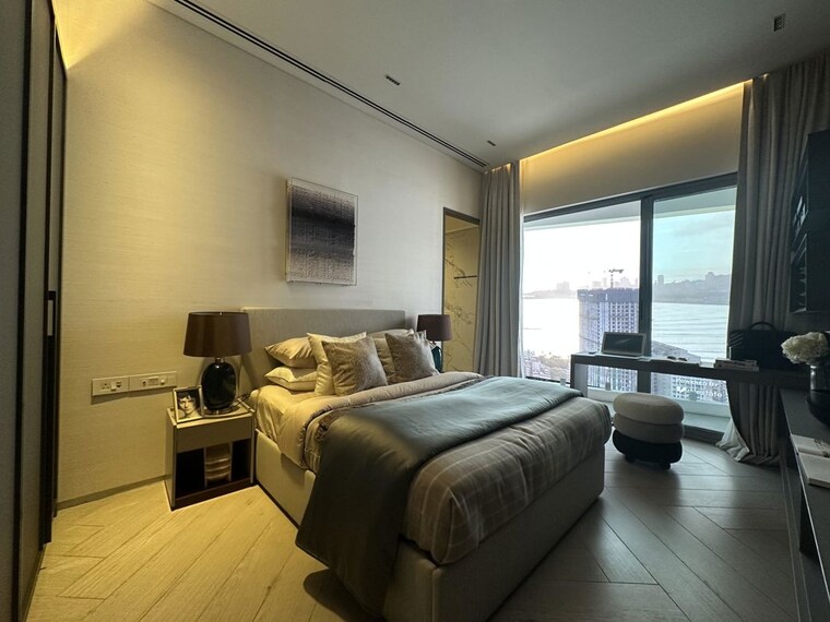Bedroom, rustomjee-180-bayview 2 Bedroom 844 Sq.Ft. Apartment In Matunga West Mumbai 10044269