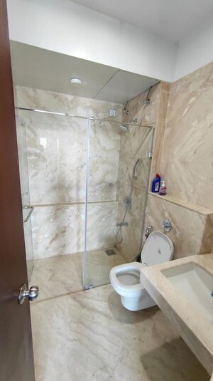 Bathroom in 2 BHK Apartment at BU Bhandari Acolade, Kharadi – for Rent