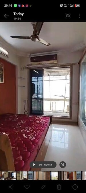 Bedroom in 2 BHK Apartment at Raj Uday Apartment, Sanpada – for Rent