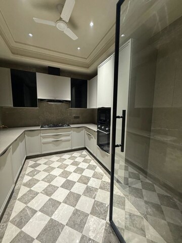 Kitchen in 3 BHK Apartment at Greater Kailash I – for Sale