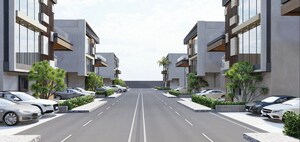 4 BHK Villa – Exterior View View at Vaddeswaram - for Sale