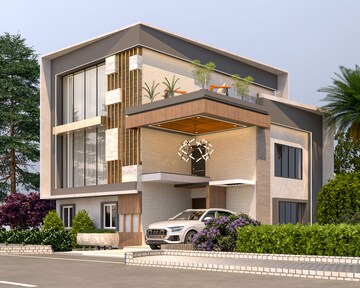 4 BHK Villa – Exterior View View at Vaddeswaram - for Sale