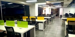 Team Area in  Co-working Space at Orchid Business Park, Sector 48 – for Rent