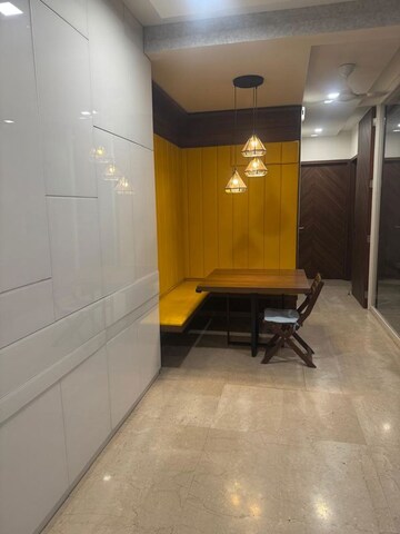Bathroom in 3 BHK Apartment at L&T Crescent Bay T2, Parel – for Rent