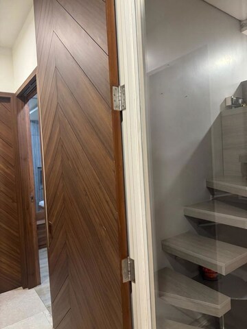 Balcony in 3 BHK Apartment at L&T Crescent Bay T2, Parel – for Rent