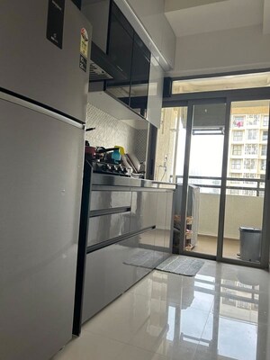 Kitchen in 1 BHK Apartment at Lodha Unica, Jogeshwari West – for Rent