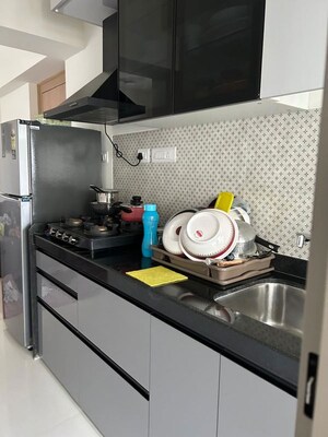 Kitchen in 1 BHK Apartment at Lodha Unica, Jogeshwari West – for Rent