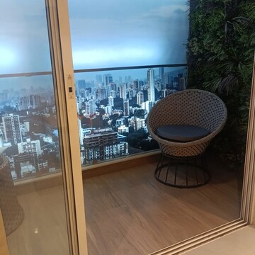 Balcony in 1 BHK Apartment at H Rishabraj Opulence, Goregaon West – for Sale