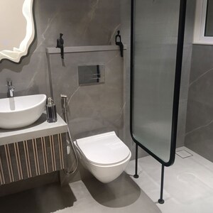 Bathroom in 1 BHK Apartment at H Rishabraj Opulence, Goregaon West – for Sale