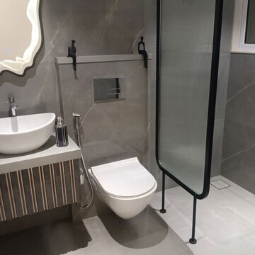 Bathroom in 1 BHK Apartment at H Rishabraj Opulence, Goregaon West – for Sale