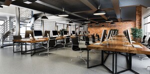 Team Area in  Co-working Space at Unitech Global Business Park, Sector 26 – for Rent