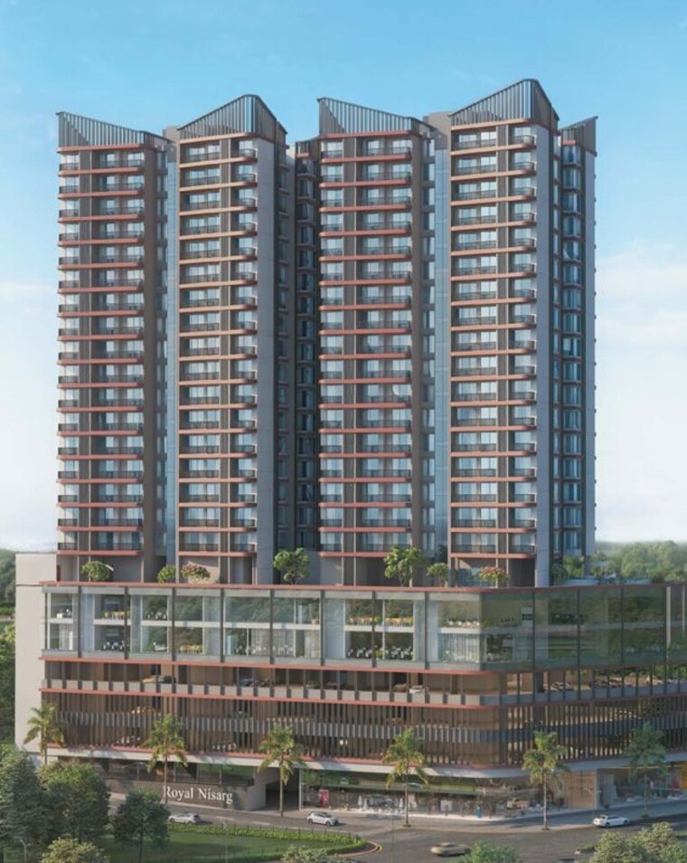 Exterior View, royal-morya-skydale 3 Bedroom 1248 Sq.Ft. Apartment In Thergaon Pune 10049724
