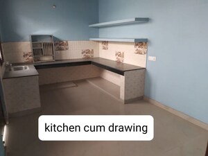 Kitchen in 3 BHK Builder Floor at Hazratganj – for Rent