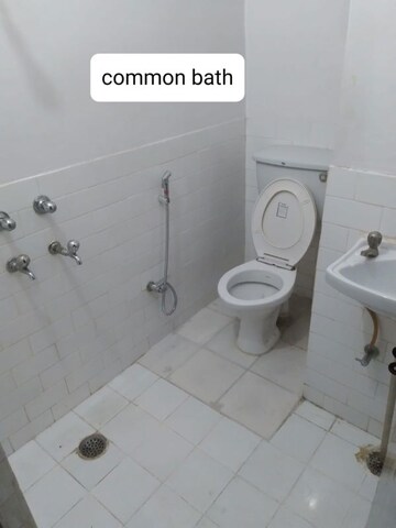 Bathroom in 3 BHK Builder Floor at Hazratganj – for Rent