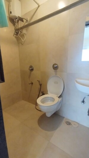 Bathroom in 1 BHK Apartment at Conwood Astoria, Goregaon East – for Rent