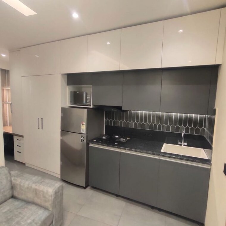Kitchen, m3m-the-line 1 Bedroom 872 Sq.Ft. Apartment In Sector 72 Noida 10049777