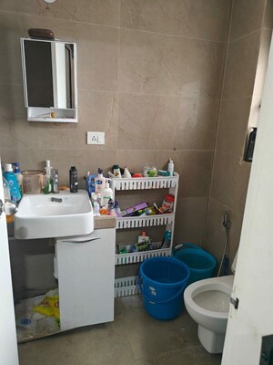 Bathroom in 2 BHK Apartment at Runwal Bliss, Kanjurmarg East – for Rent
