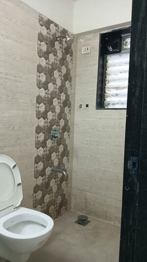 Bathroom in 2 BHK Apartment at Navkar Sakshat Navkar, Borivali West – for Sale