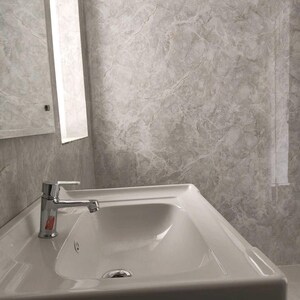 Bathroom in 3 BHK Apartment at Jaypee Greens Pavilion Heights 1, Sector 128 – for Sale