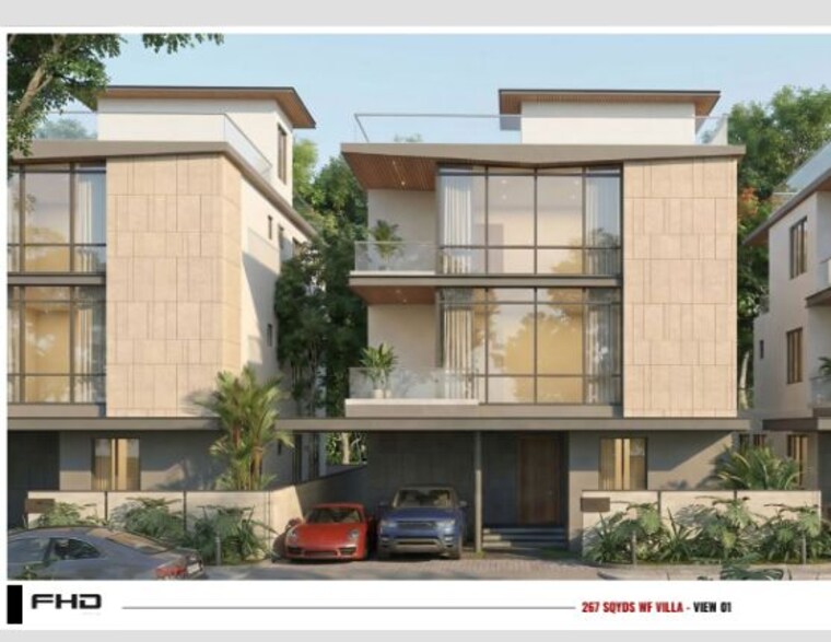 Exterior View, tukkuguda 4 Bedroom 5555 Sq.Ft. Villa In Tukkuguda Hyderabad 10049880