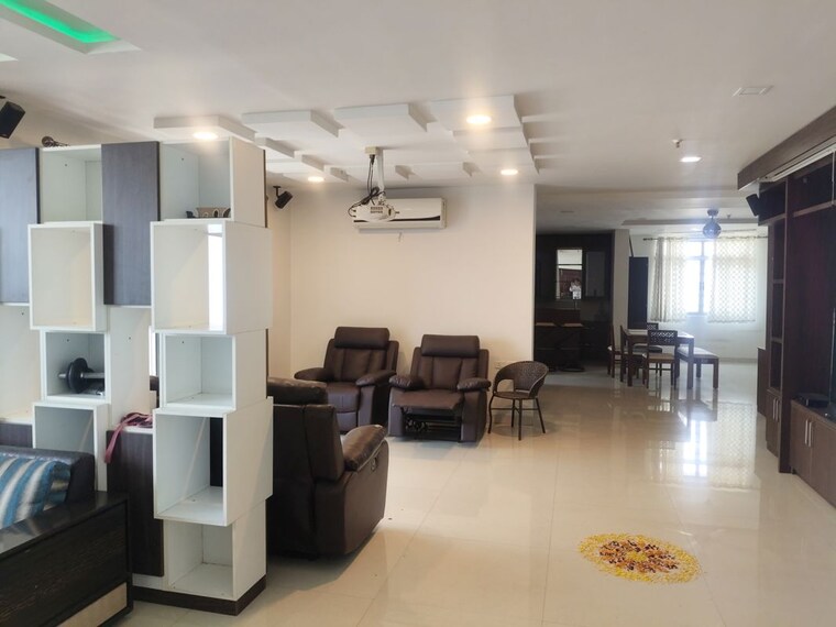 Living Room, lanco-hills-apartments 3 Bedroom 1950 Sq.Ft. Apartment In Manikonda Hyderabad 10049898