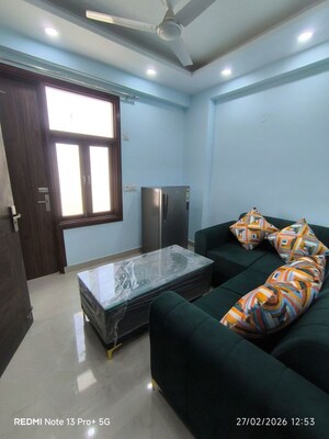 Living Room in 1 BHK Apartment at Saket – for Rent