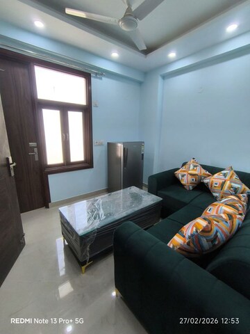 Living Room in 1 BHK Apartment at Saket – for Rent