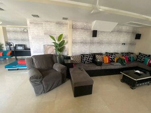 Living Room in 3 BHK Apartment at Ekta Heights Khar West, Khar West – for Rent