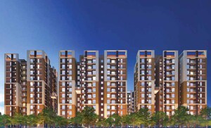 2 BHK Apartment – Exterior View View at Realmark Seasonss, Joka - for Sale