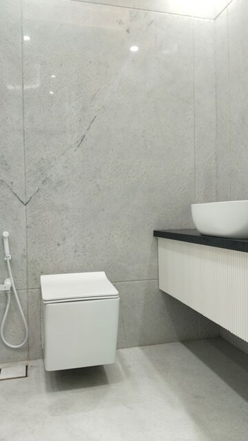 Bathroom in 3 BHK Apartment at Raheja Princess, Prabhadevi – for Rent