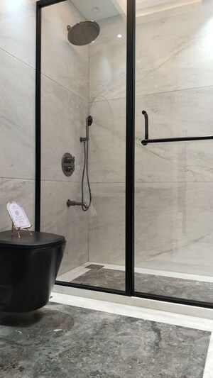 Bathroom in 3 BHK Apartment at Raheja Princess, Prabhadevi – for Rent