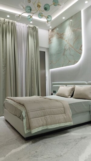 Bedroom in 3 BHK Apartment at Raheja Princess, Prabhadevi – for Rent