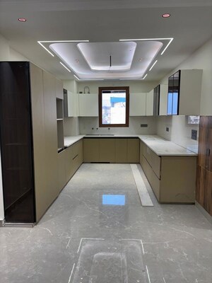 Kitchen in 2.5 BHK Apartment at Godrej Woods, Sector 43 – for Rent