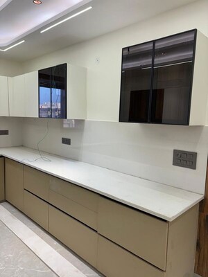 Kitchen in 2.5 BHK Apartment at Godrej Woods, Sector 43 – for Rent