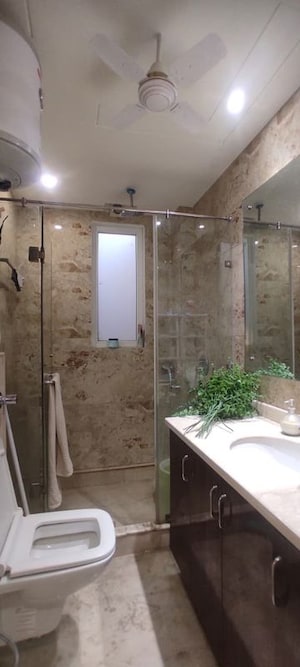 Bathroom in 3 BHK Builder Floor at Safdarjung Enclave – for Sale