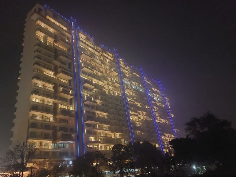 Exterior View, risland-sky-mansion 4 Bedroom 4046 Sq.Ft. Apartment In Chattarpur Delhi 10050005
