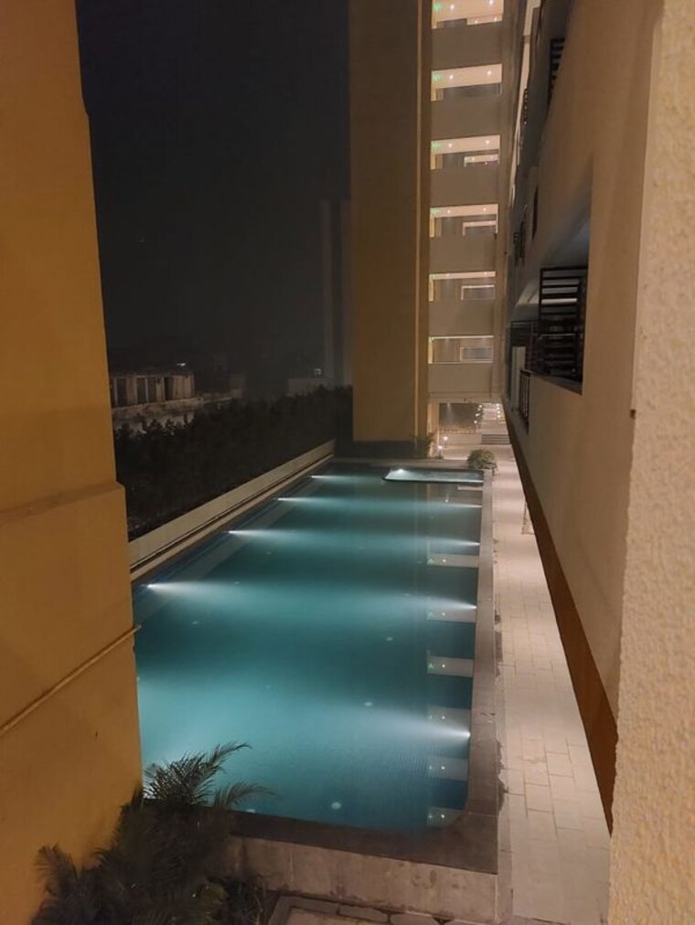 Swimming Pool, risland-sky-mansion 4 Bedroom 4046 Sq.Ft. Apartment In Chattarpur Delhi 10050005