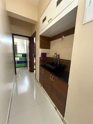 Building Lobby in 2 BHK Apartment at Om Avishkar, Rambaug Colony – for Rent